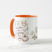 Mug Heritage | Pumpkin Spice & Everything Nice Fall (Devant gauche)