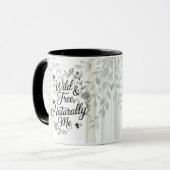 Mug Heritage Wild and Free Naturally Me Quote (Devant gauche)