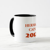 MUG HERMAN CAÏN 2012 (Devant gauche)