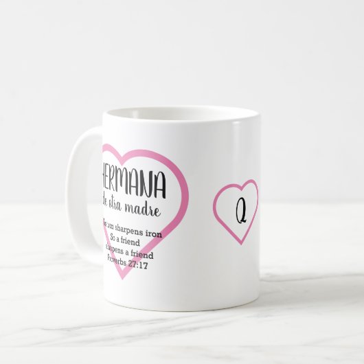 Mug HERMANA DE OTRA MADRE Christian BFF (Devant gauche)