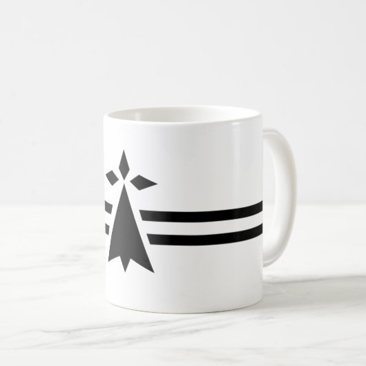 Mug hermine bretagne (Devant droit)