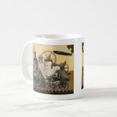 Mug Héroïne de Steampunk (Devant gauche)