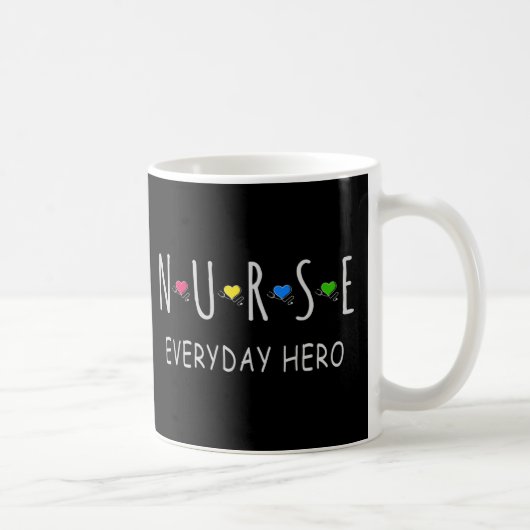 Mug Héroïne Quotidienne Infirmière (Droite)