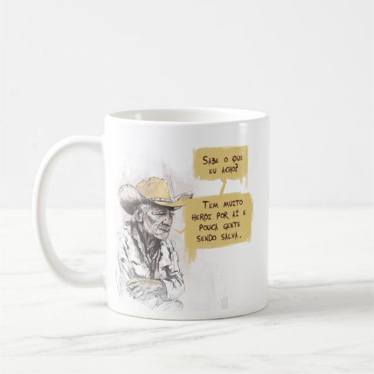 Mug Heróis (Gauche)