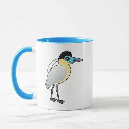 Mug Héron à capuchon Birdorable (Gauche)