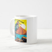 Mug Héron au bord de l'eau (Devant gauche)