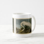 Mug Héron blanc, Grandes aigrettes, Oiseaux d'Amérique (Devant droit)
