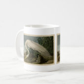 Mug Héron blanc, Grandes aigrettes, Oiseaux d'Amérique (Devant gauche)