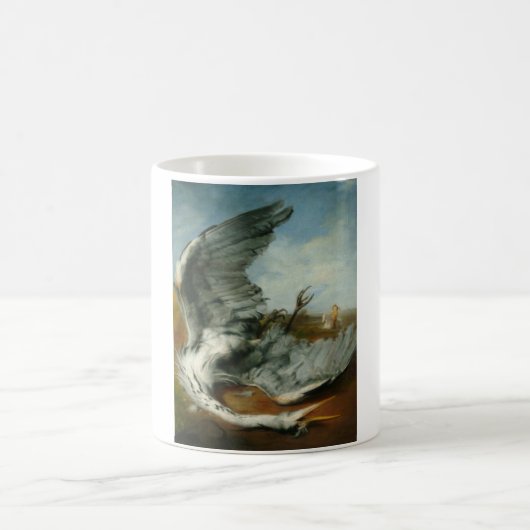 Mug Héron blessé (par George Frederick Watts) (Centre)