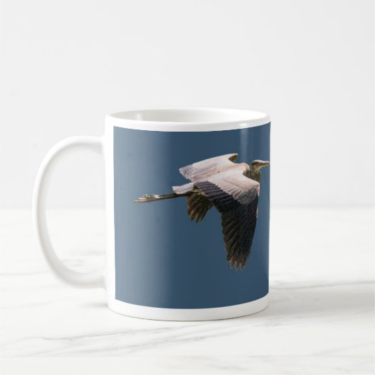 Mug Héron bleu (Gauche)