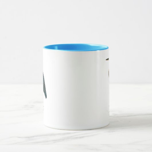 Mug Héron bleu 3 (Centre)