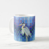 Mug Héron de grand bleu (Devant gauche)