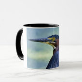 Mug Héron vert (Devant gauche)