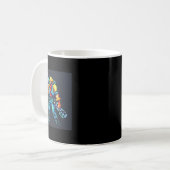Mug Héros (90's Retro Vidéo Jeu Pixel Style Art) (Devant gauche)