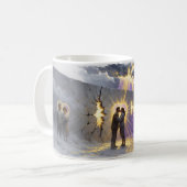 Mug Héros Baiser Sacré Mur qui s'effrite Surrealis (Devant gauche)