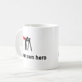 Mug Héros de examen de terre (Devant gauche)