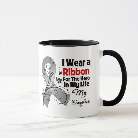 Mug Héros de fille dans mon cancer du cerveau de la (Droite)