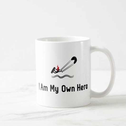 Mug Héros de kitesurf (Droite)