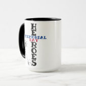 Mug Héros de la fête commémorative (Devant gauche)