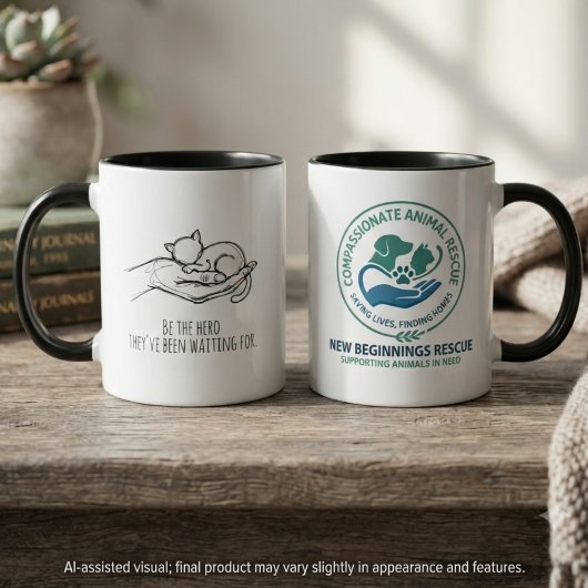 Mug Héros de la Réscue Féline Compatissante