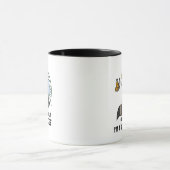 Mug Héros de papillon de Rick | de garde forestière - (Centre)
