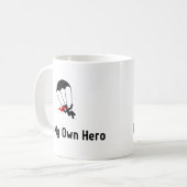 Mug Héros de parachutage (Devant gauche)