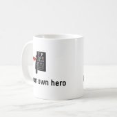 Mug Héros d'optométrie (Devant gauche)