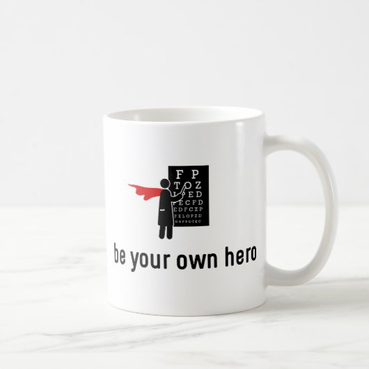 Mug Héros d'optométrie (Droite)