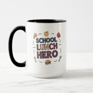 Mug Héros du déjeuner scolaire