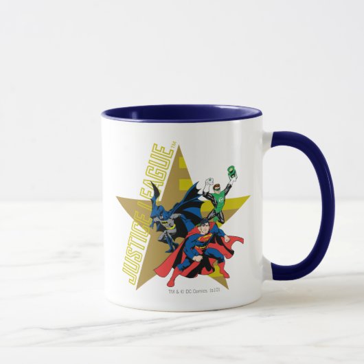 Mug Héros étoiles de la Ligue de Justice (Droite)
