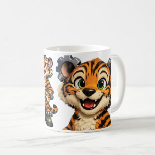Mug Héros liés aux engrenages Tigres