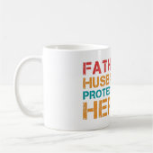 Mug Héros protecteur père mari (Gauche)