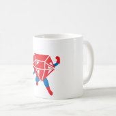 Mug Héros rouge (Devant droit)