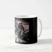 Mug Héros SF à bord du vaisseau spatial 3 (Devant droit)