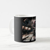 Mug Héros SF à bord du vaisseau spatial 3 (Devant gauche)
