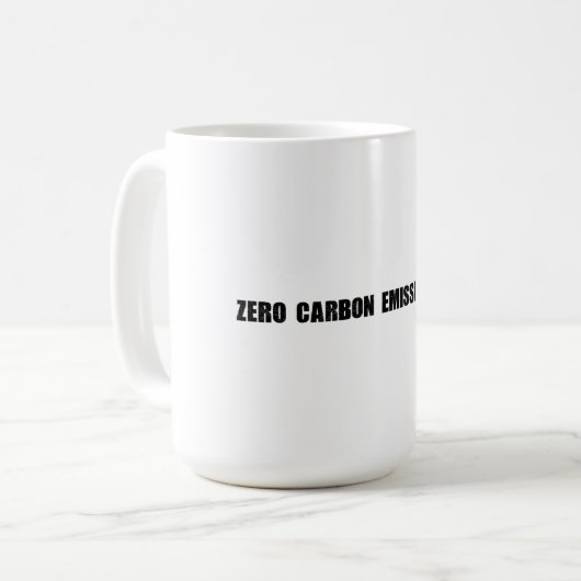 Mug Héros zéro émission de carbone (Devant gauche)