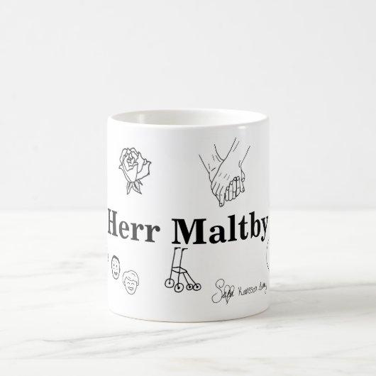 Mug Herr Maltby (Centre)