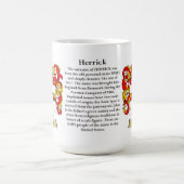 Mug Herrick, l'origine, la signification et la crête (Centre)