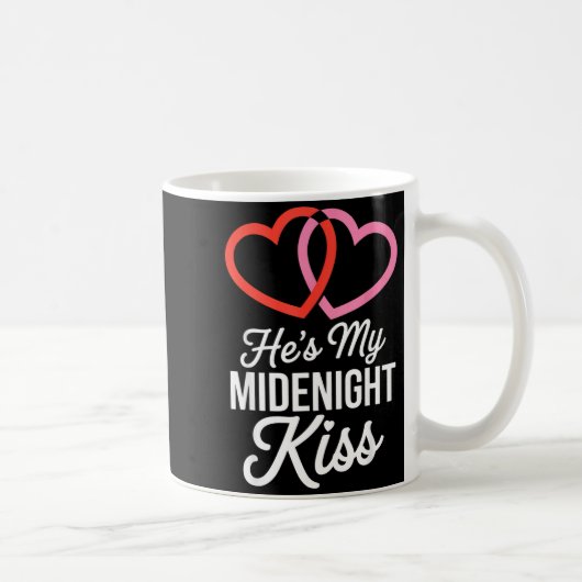 Mug He's My Midnight Kiss Happy New Year Matching Coup (Droite)