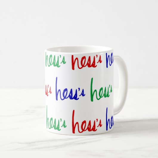 Mug Hess (Devant droit)