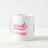 Mug Heu cadeau retiré d'infirmière (Devant gauche)