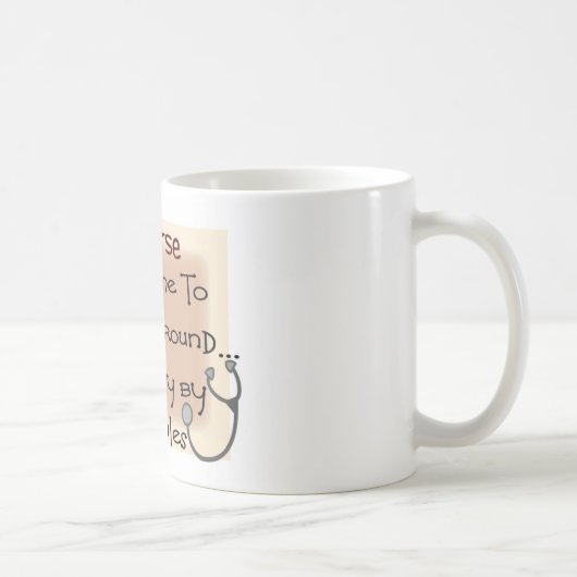 Mug heu l'infirmière VIENNENT à MON TERRAIN DE JEU MES (Droite)