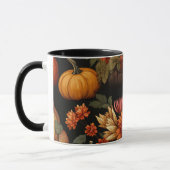 Mug Heure citrouille, couleurs de l'automne, (Gauche)