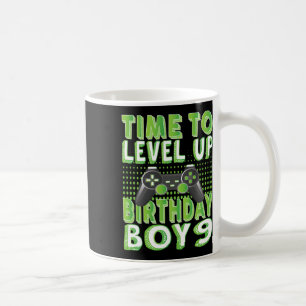 Mug Heure D'Augmenter L'Anniversaire Garçon 9 Ans Vidé