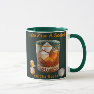 Mug Heure de cocktail, faites-moi un scotch sur glace