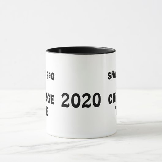 Mug Heure de Cribbage (Centre)