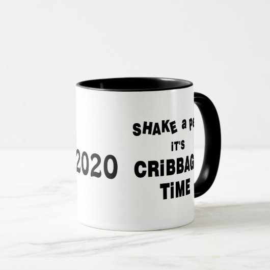 Mug Heure de Cribbage (Devant droit)