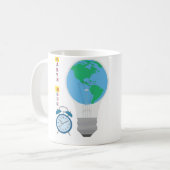 Mug Heure de la Terre (Devant gauche)