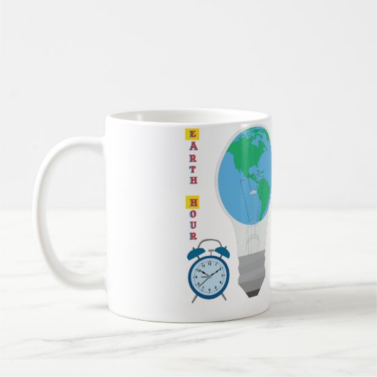 Mug Heure de la Terre (Gauche)