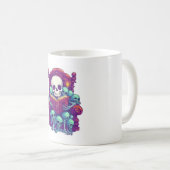 Mug Heure de l'histoire avec Bones � Squelette drôle d (Devant droit)